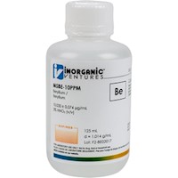 10 µg/mL Beryllium in dilute Nitric Acid [30-MSBE-10PPM] MAIN