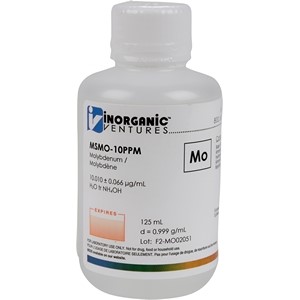 10 µg/mL Molybdenum in dilute Nitric Acid [30-MSMO-10PPM] LARGE