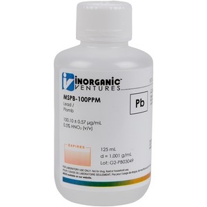 100 µg/mL Lead in dilute Nitric Acid [30-MSPB-100PPM] LARGE