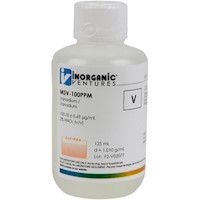 100 µg/mL Vanadium in dilute Nitric Acid [30-MSV-100PPM] MAIN