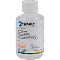 Ion Chromatography Quality Control Standard [31-QCP-QCS-5-125ML] MAIN