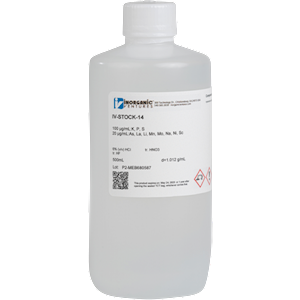 PerkinElmer ICP-OES UV Wavecal Solution [33-IV-STOCK-14-500ML] LARGE