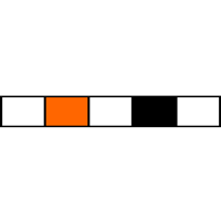 Two Stop, Solva, 0.13mm, Orange-Black 12/pk [20-1401] MAIN