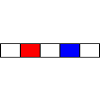 Two Stop, PVC, 0.31mm, Red-Blue 12/pk [20-1105] MAIN