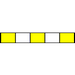 Three Stop, PVC, 1.42mmYellow-Yellow-Yellow 12/pk [21-1121] THUMBNAIL