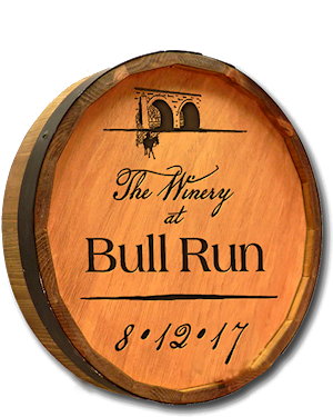Quarter Wine Barrel Head LARGE