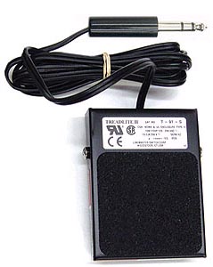 Treadlite Footswitch with 1/4" Phono plug MAIN