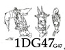 1DG45-49 DG-3 Flash SWATCH