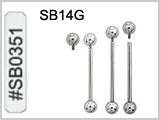 SB0351 14G Int. 316LVM Hand Polished THUMBNAIL