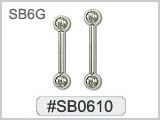 SB0610, 6 Gauge Barbell Atlantic THUMBNAIL
