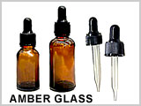 24S2995 7 Amber Glass Dropper Bottles THUMBNAIL