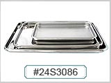 #24S3086, Stainless Steel Trays THUMBNAIL