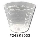 24SK3033 Plastic Ink Cup 1 Oz THUMBNAIL