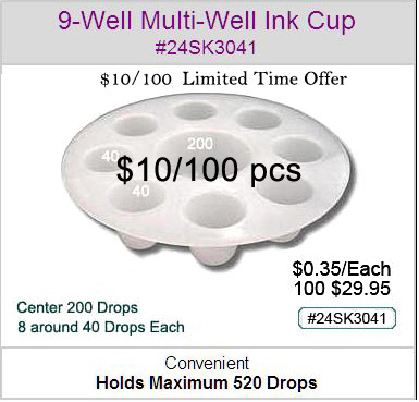 24SK3041 9-Well Ink Cup MAIN