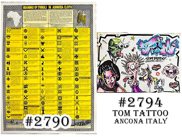 Art Poster Adrinka Flash Sheet Var#2 MAIN