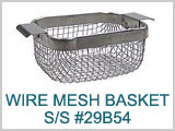 29B54, S/S Wire Mesh Basket THUMBNAIL