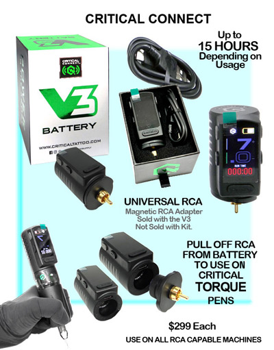 Critical V3 Battery RCA MAIN