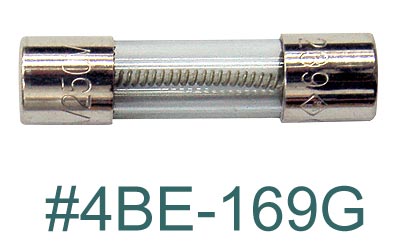 4BE169G, Fuse for Unimax Ultrasonics MAIN