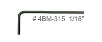 Allen Wrench  1/16" MAIN