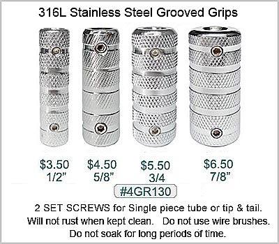 4GR131 SS Grooved Grips, 316L MAIN