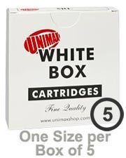 White Boxes of  5 Same Cartridges THUMBNAIL