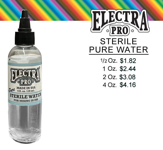 Electra-Pro Pure Sterile Water MA1271 MAIN