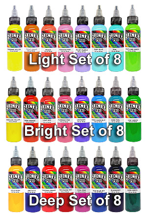 Electra-Pro 3 Basic 8-Color Sets MAIN