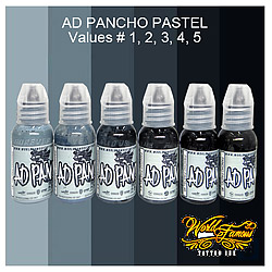 World Famous A.D. Pancho Pastel Grey THUMBNAIL