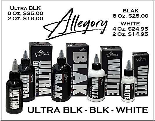 Allegory "BLAK" & White Inks MAIN