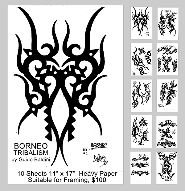 Borneo Tribalism 10- Set MAIN