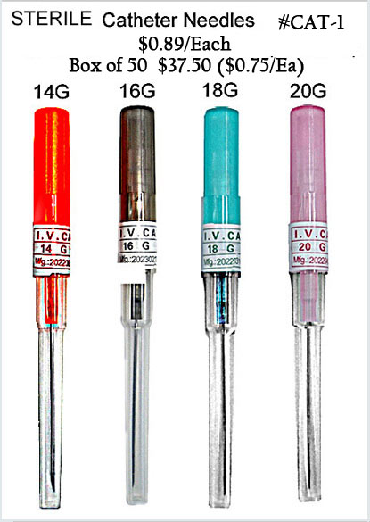 Catheter Needles #CAT-1 MAIN