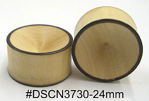 24mm DSCN3730 Wood Plug Pairs MAIN
