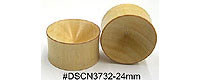 24mm DSCN3732 Wood Plug Pairs THUMBNAIL