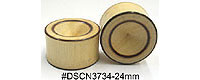 24mm DSCN3734 Wood Plug Pairs THUMBNAIL