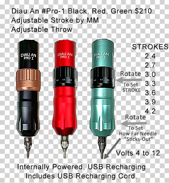 Diau An Pro-1 2.4 to 4.4 Stroke MAIN