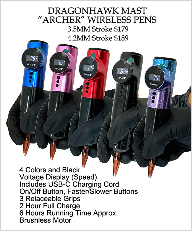 Dragonhawk Mast Archer Wireless Pen MAIN