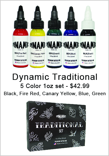 Dynamic Traditional 5 Color 1oz Set MAIN