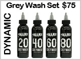 Dynamic Greywash Tattoo Ink - 4 oz. Bottle Set – The Supply Truck