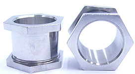 SE0225 Hex Tunnel Threaded Screw Back MAIN