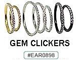 EAR0898 16G Gem Clicker THUMBNAIL