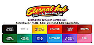 Eternal Ink 12 Color Sample Ink Set THUMBNAIL