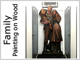 Family Painting on Wood THUMBNAIL