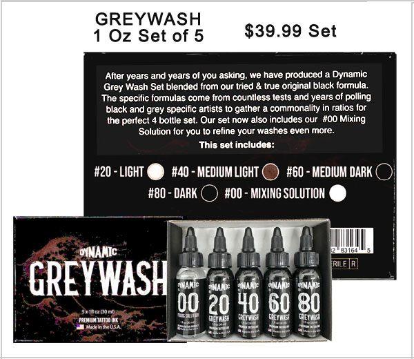 Dynamic Grey Wash Set of 5 1-Oz MAIN