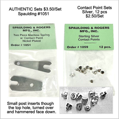 Huck Spaulding Silver Contact Points MAIN
