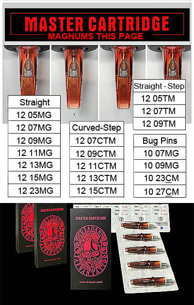 Diau An Master MAGNUM Cartridges MAIN