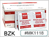 MK1118 BZK Antiseptic Towelettes REDs THUMBNAIL