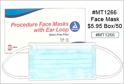 MT1266 Blue Face Mask MAIN