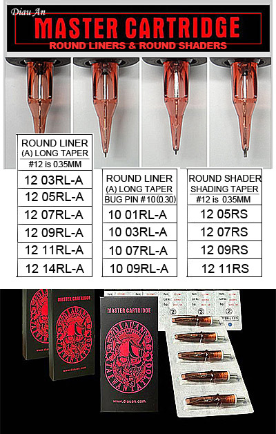 Diau An Master ROUND Cartridges MAIN