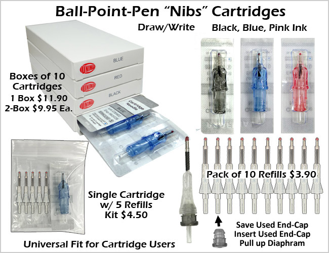 NIBS Ball Point Cartridge MAIN