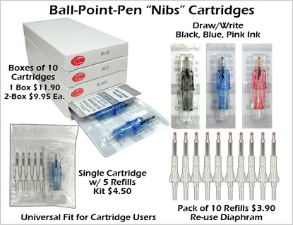 NIBS Ball Point Cartridge MAIN